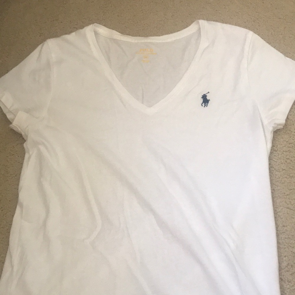 White Polo T-shirt